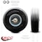 Service Caster 10" x 3" Flat Free Hand Truck Dolly Wheel Only with 4" Centered Hub&Ball Bearing SCC-NFB350-4C-BRGKIT - alternate 6